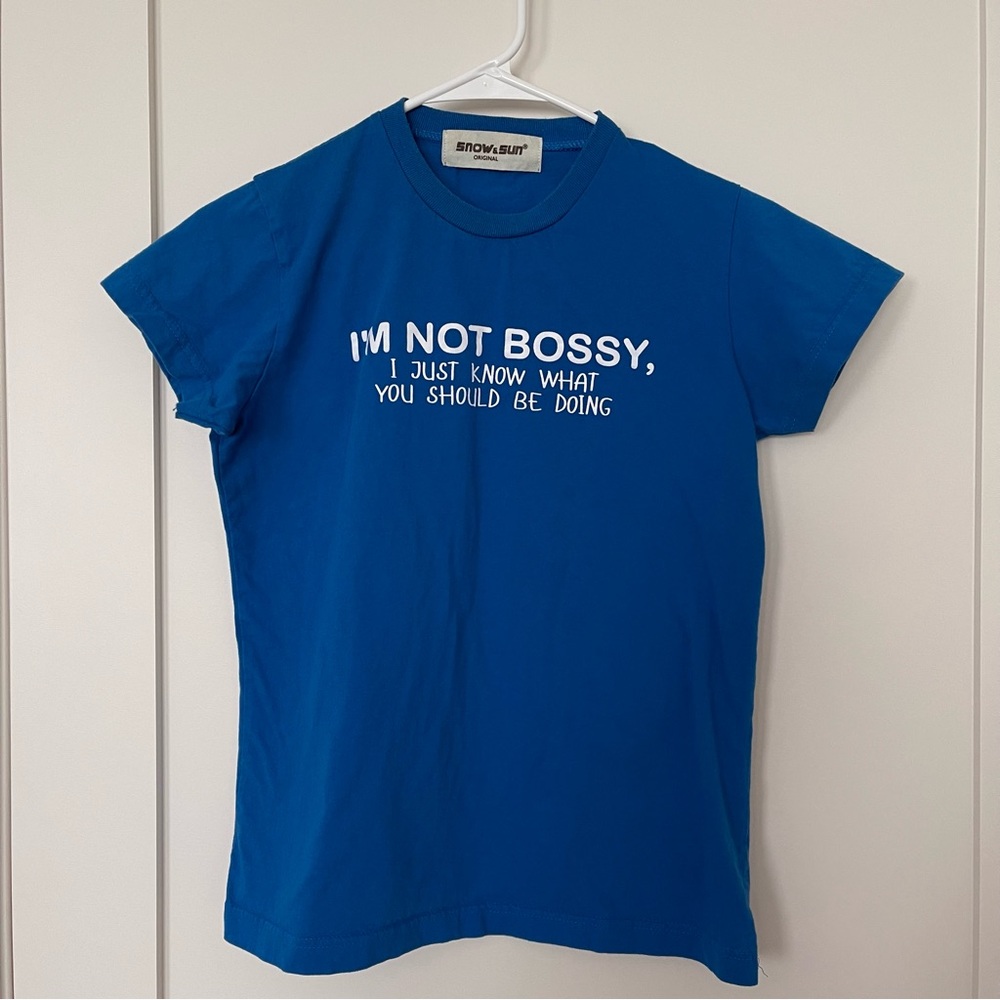 Blue Graphic Short Sleeve Tee